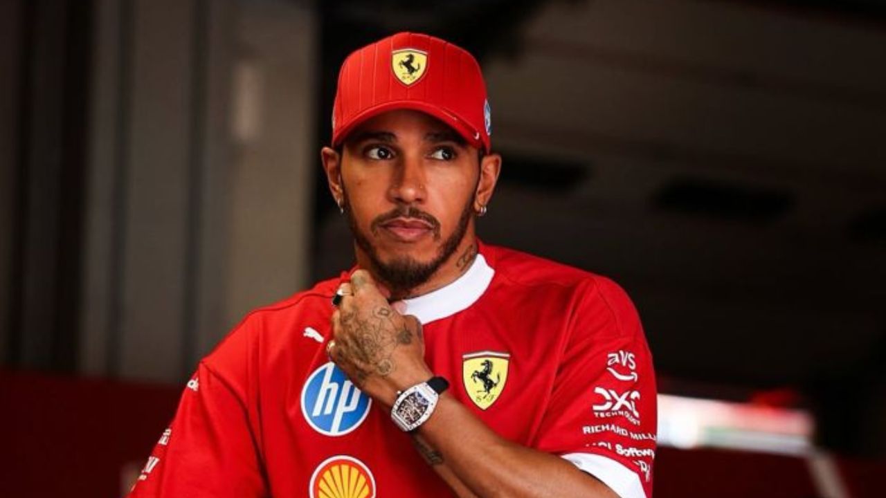 Lewis Hamilton da entrevista e comenta sobre o seu desempenho na corrida 

Reprodução/Instagram/@lewishamilton 