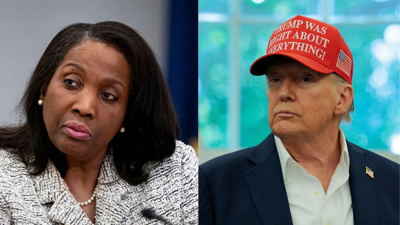 Lisa Cook e Donald Trump | Reprodução/Bloomberg/Chip Somodevilla/Getty Images Embed