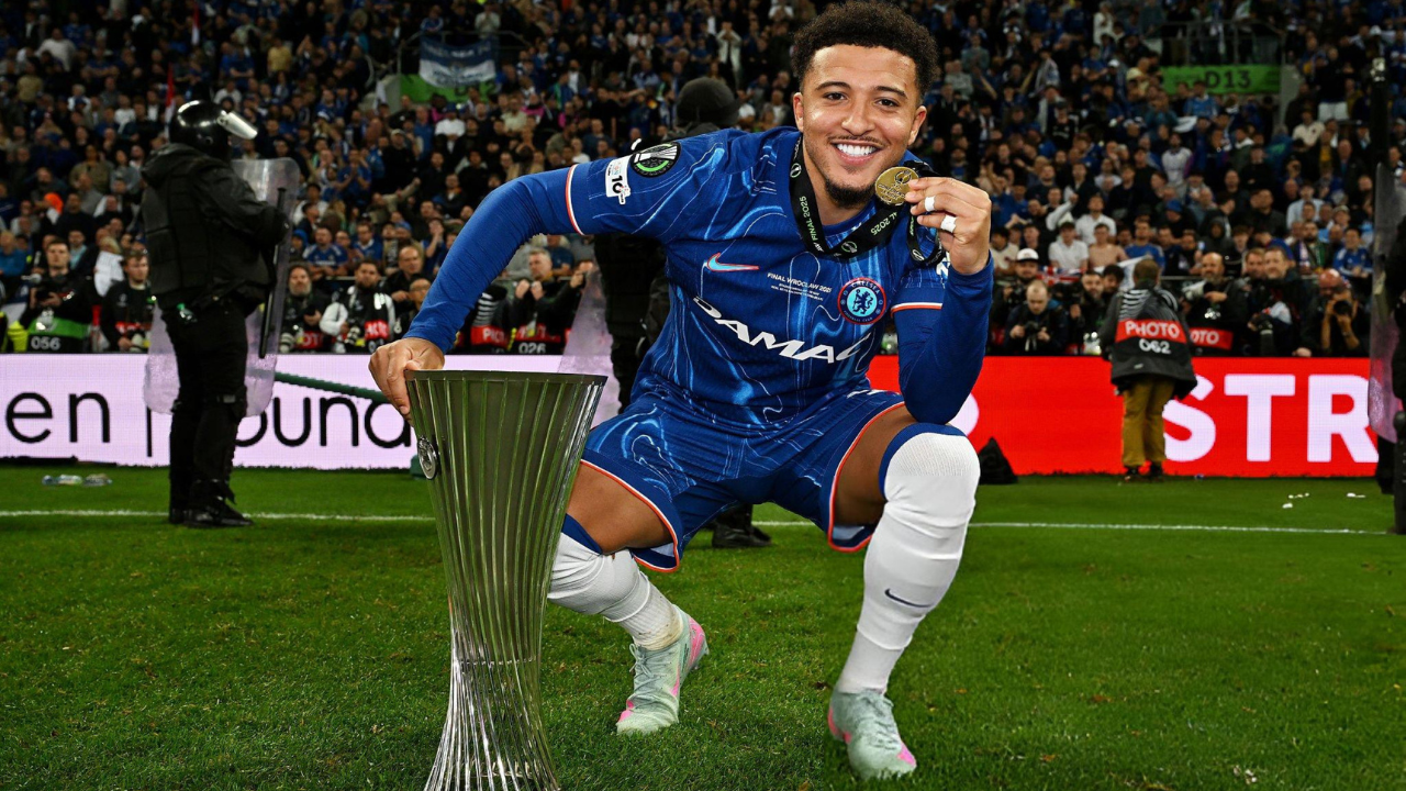 Sancho | Reprodução/Darren Walsh/Chelsea FC/ Getty Images Embed