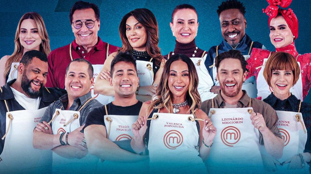 Participantes do reality Masterchef Celebridades | Reprodução/Instagram/@bandtv