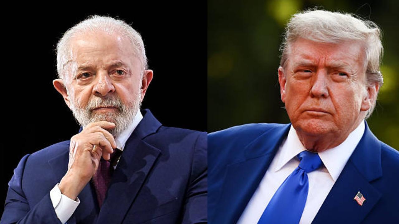 Presidente do Brasil e presidente dos EUA | Reprodução/NurPhoto/Getty Images Embed