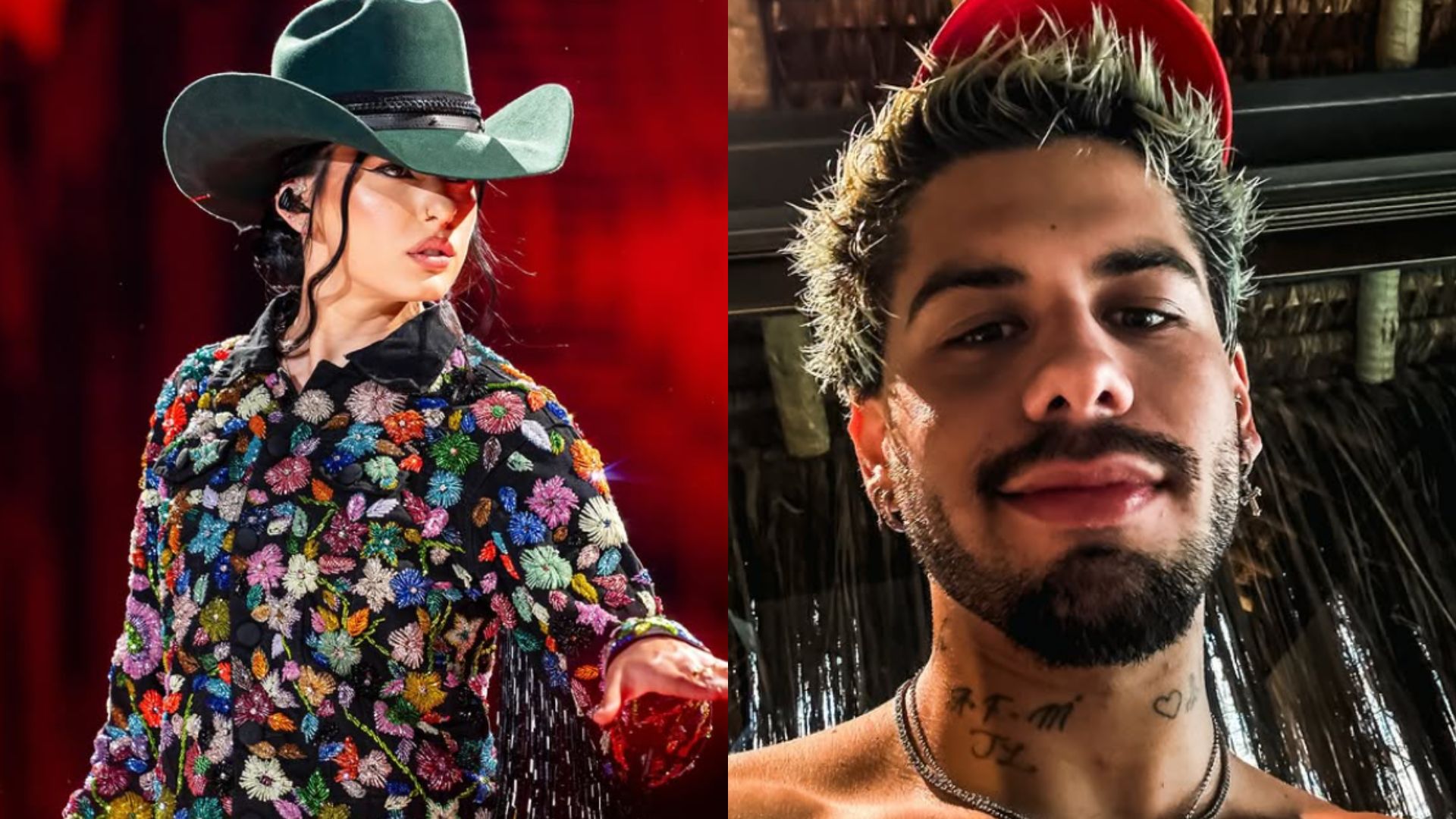 Ana Castela e Zé Felipe aumentam especulações de suposto affair | Reprodução/instagram/@anacastelacantora e @zefelipe