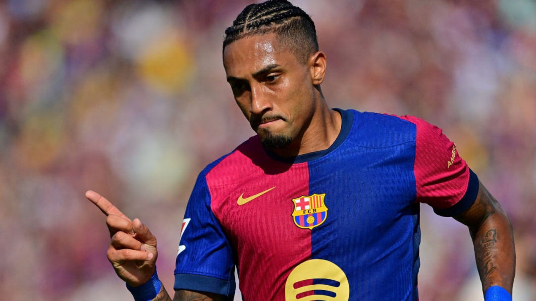 Barcelona sente ausência de Raphinha contra o PSG na Champions