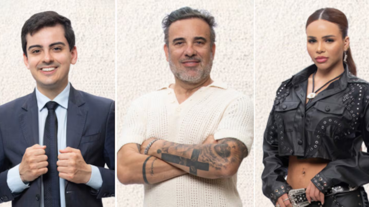 Dudu Camargo, Fabiano Moraes e Gabily | Reprodução/Reprodução/Fabiane De Faria/R7