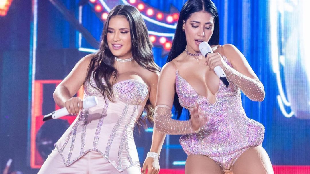 Após separação da dupla, Simone e Simaria são vistas unidas em festival em SP