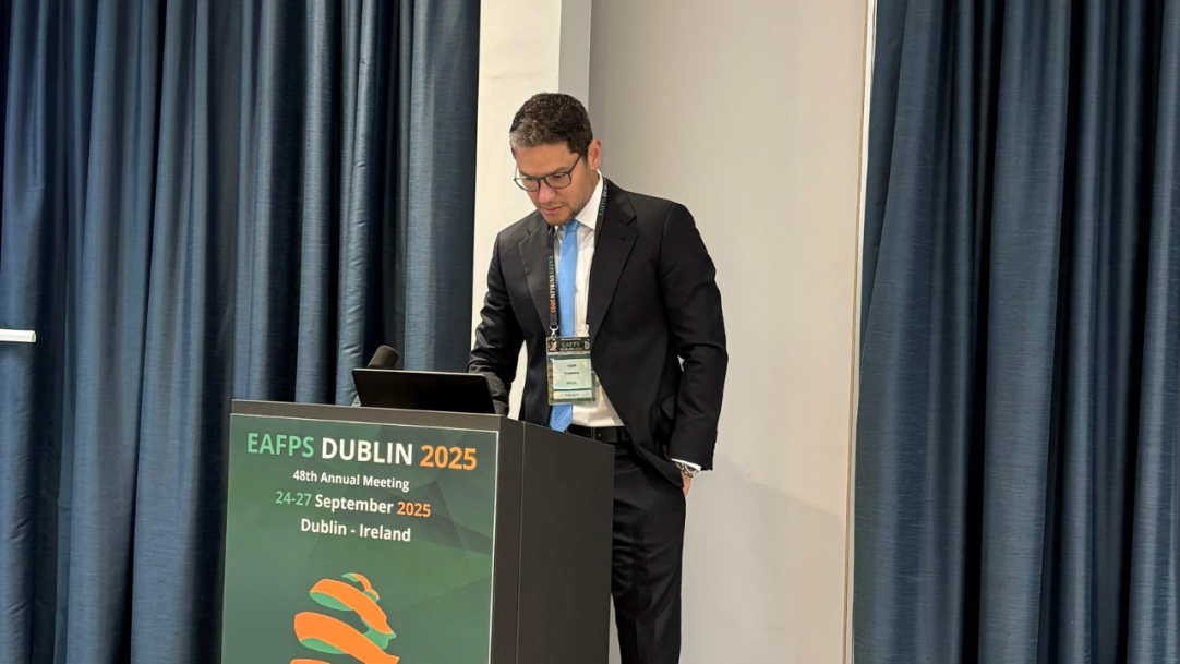 Dr. Frederico Keim representa o Brasil no EAFPS 2025 em Dublin