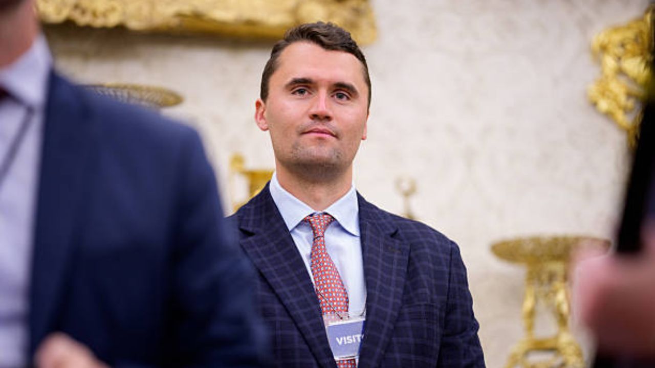 Charlie Kirk |Reprodução/Getty Images Embed/	Andrew Harnik 