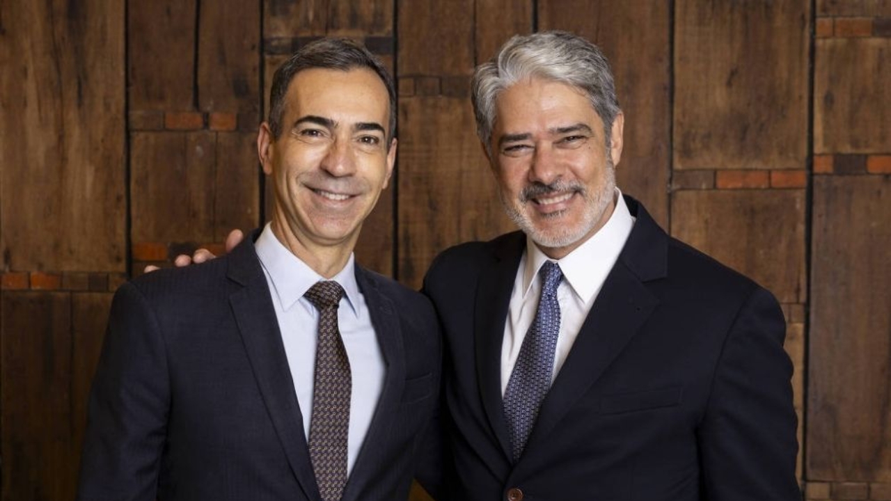 César Tralli assume a bancada do Jornal Nacional em novembro, após saída de Bonner | Reprodução/João Cotta/Globo