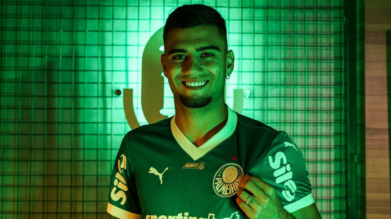 Andreas Pereira | Reprodução/Fabio Menotti/Palmeiras