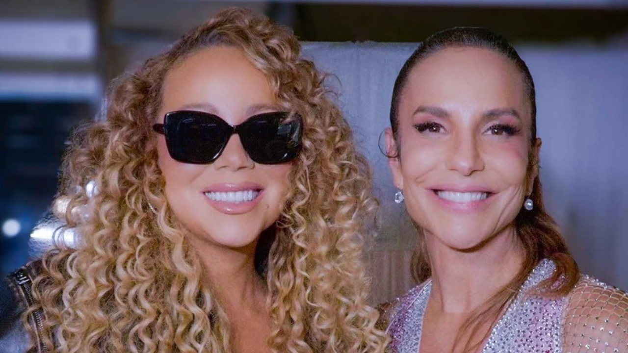 Mariah Carey e Ivete Sangalo | Reprodução/Instagram/@ivetesangalo)