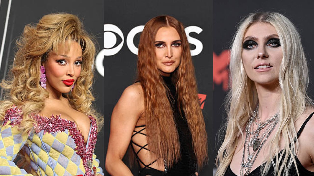 Doja Cat, Ashlee Simpson e Taylor Momsen | Reprodução/Dia Dipasupil/Jamie McCarthy/Axelle/Getty Images Embed