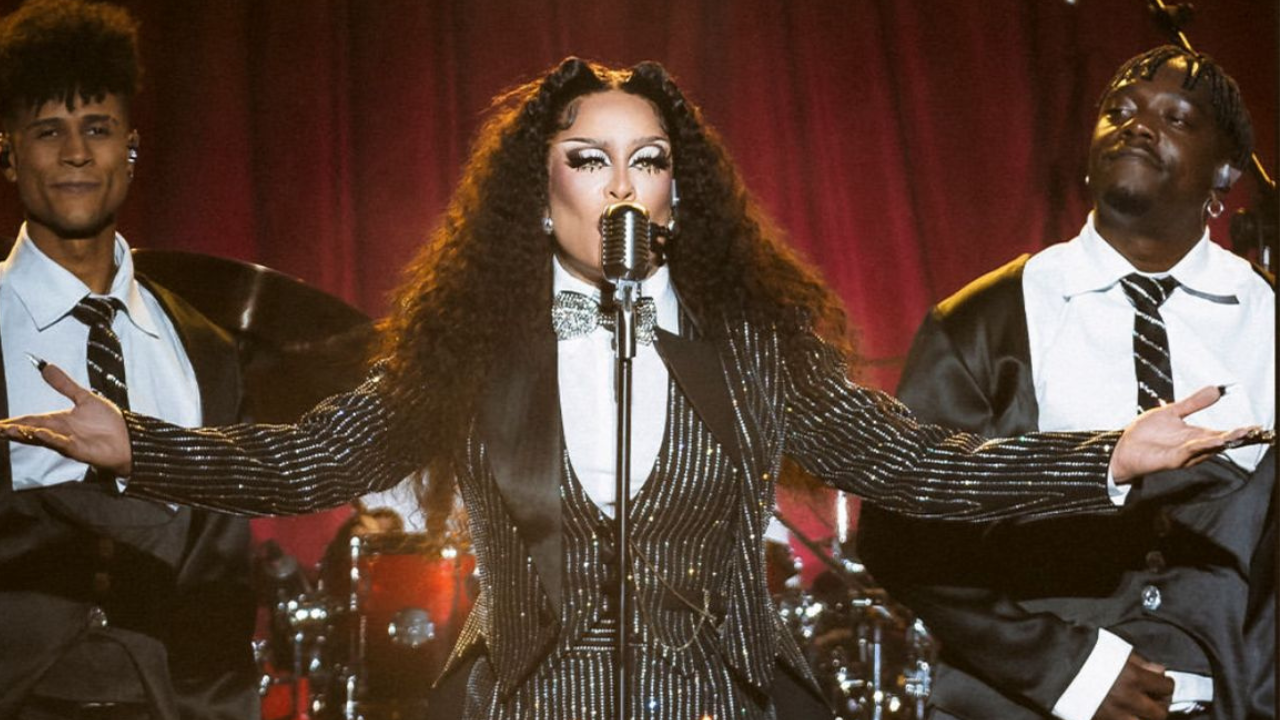 Gloria Groove se apresentando no The Town 2025 | Reprodução / @thetownfestival