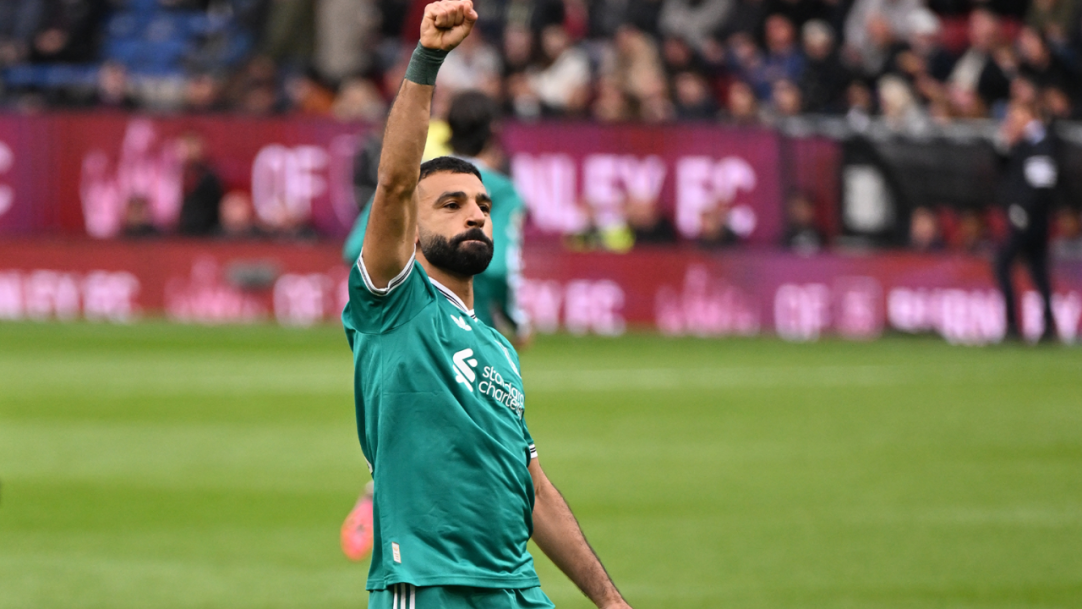 Salah decide no último lance e Liverpool vence Burnley fora de casa
