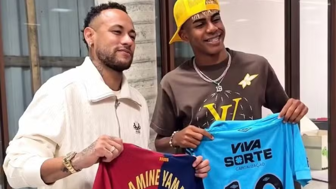 Yamal coloca Neymar como favorito na Bola de Ouro