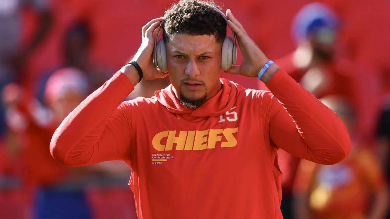 Patrick Mahomes, quarterback do Kansas City Chiefs | Reprodução/ David Eulitt/ Getty Images Embed