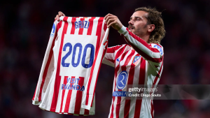 Griezmann chega a 200 gols pelo Atlético de Madrid