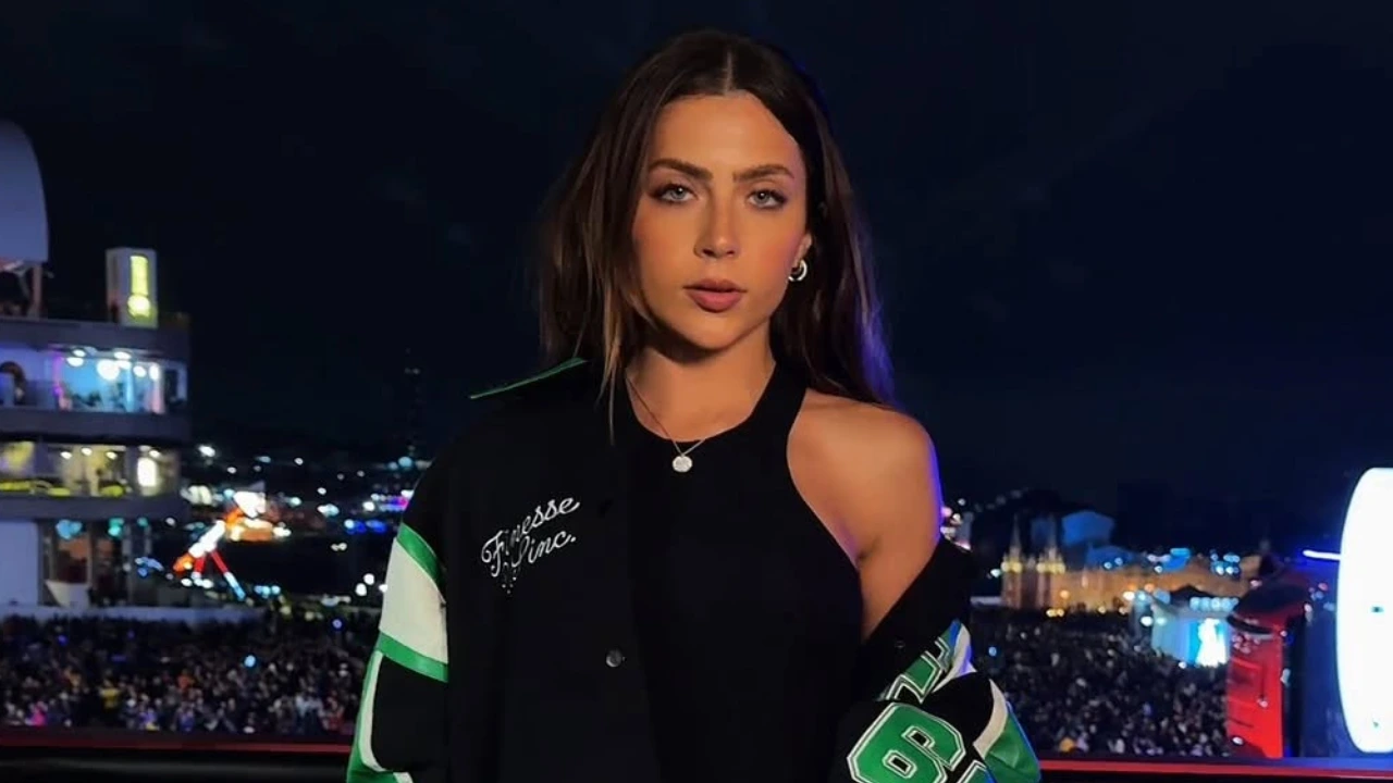 Jade Picon no The Town | Reprodução/X/@jadedailys