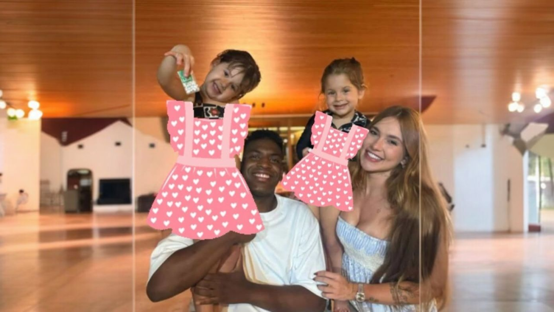 Irmão de Vini Jr. publica foto ao lado de Virgínia e mostra proximidade entre as duas famílias