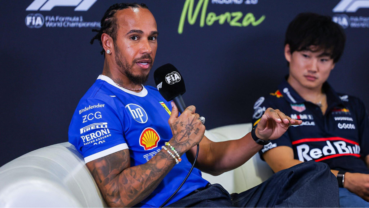 Lewis Hamilton | Reprodução/Fabrizio Carabelli/SOPA Images/LightRocket/ Getty Images Embed