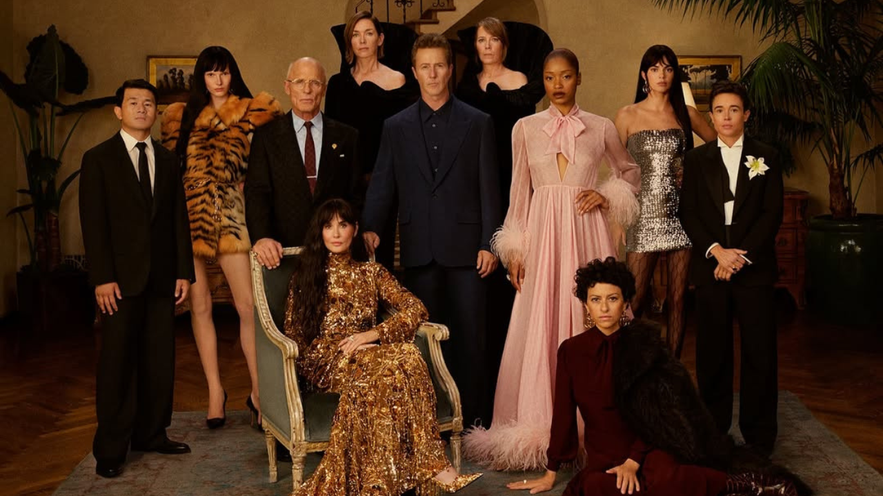 Elenco de The Tiger | Reprodução/Instagram/@gucci