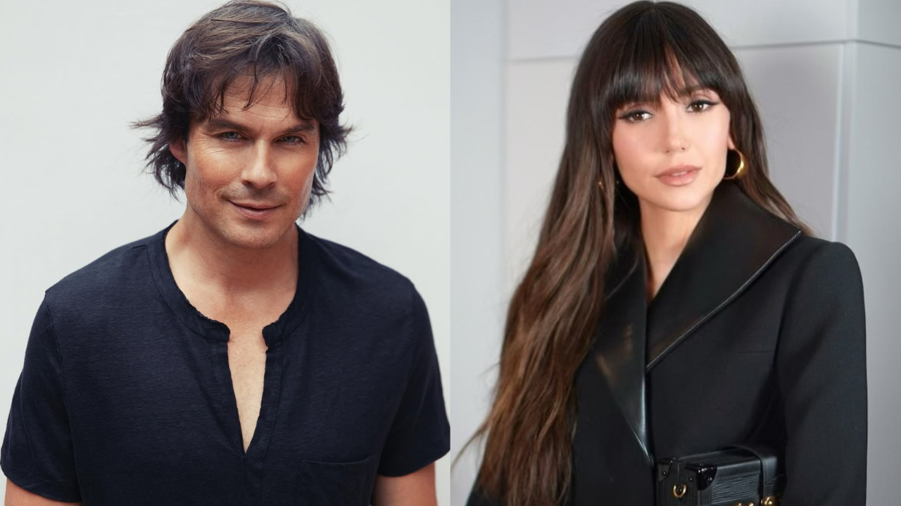 Ian Somerhalder e Nina Dobrev | Reprodução/Instagram/@newbeauty/@iansomerhalder/@nina