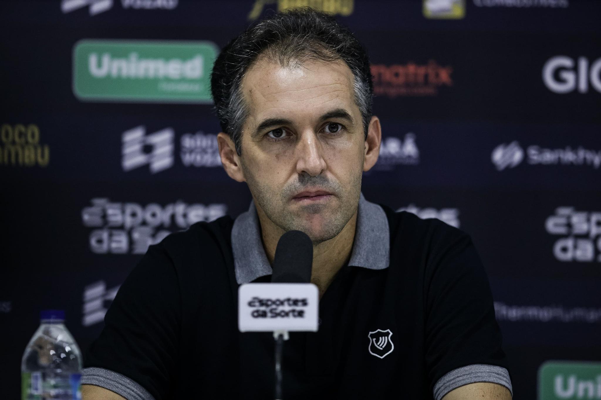 Léo Condé técnico do Ceara | Reprodução/Thiago Gadelha/SVM)