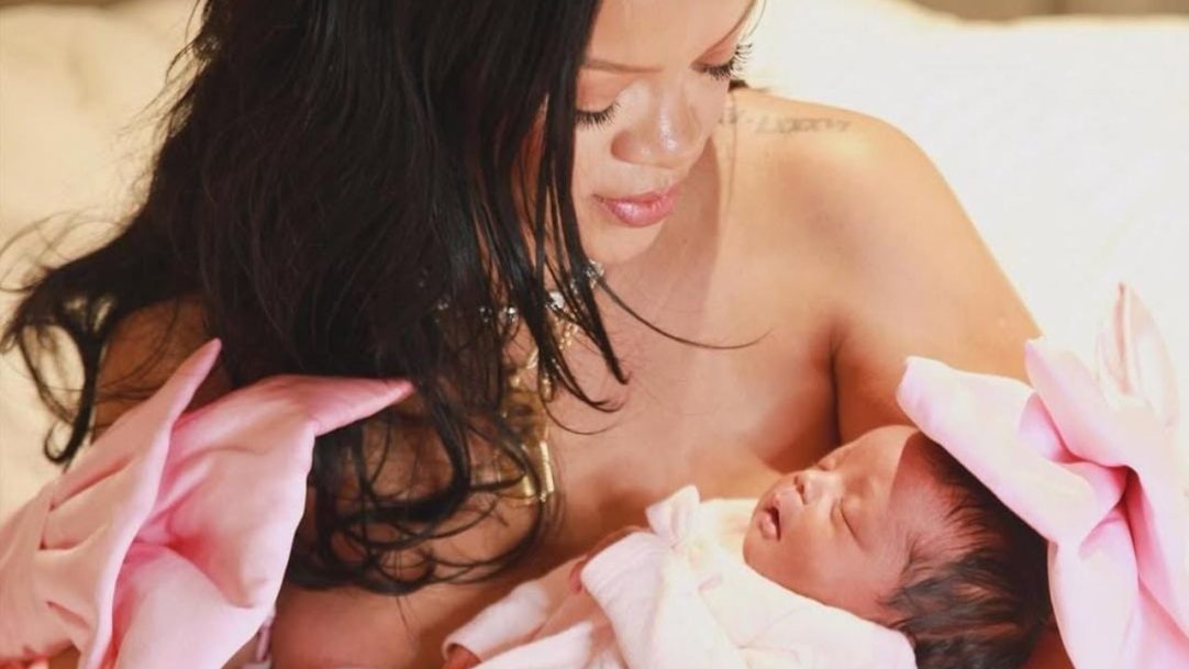 Rihanna e A$AP Rocky celebram chegada da segunda filha, Rocki