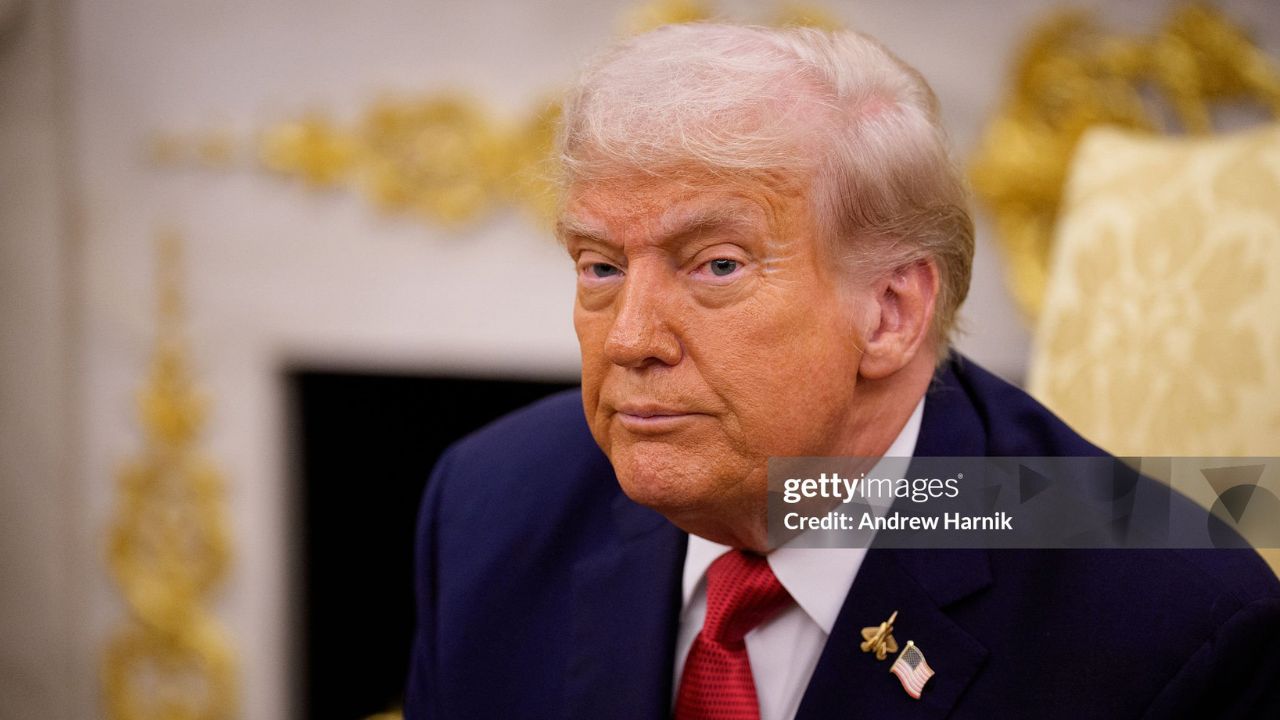 Donald Trump | Reprodução/Andrew Harnik/Getty Images Embed