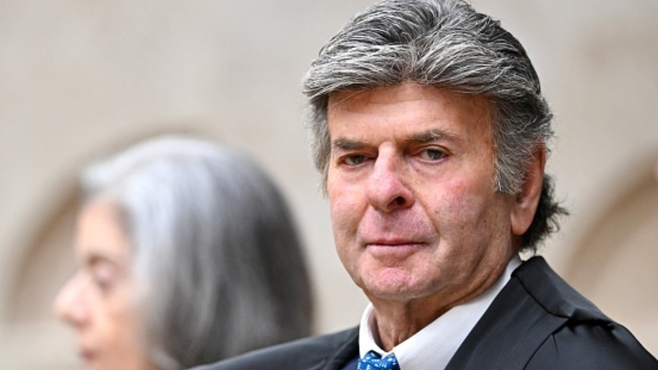 Luiz Fux em julgamento de Bolsonaro l 
Reprodução/Evaristo SA/Getty Images Embed