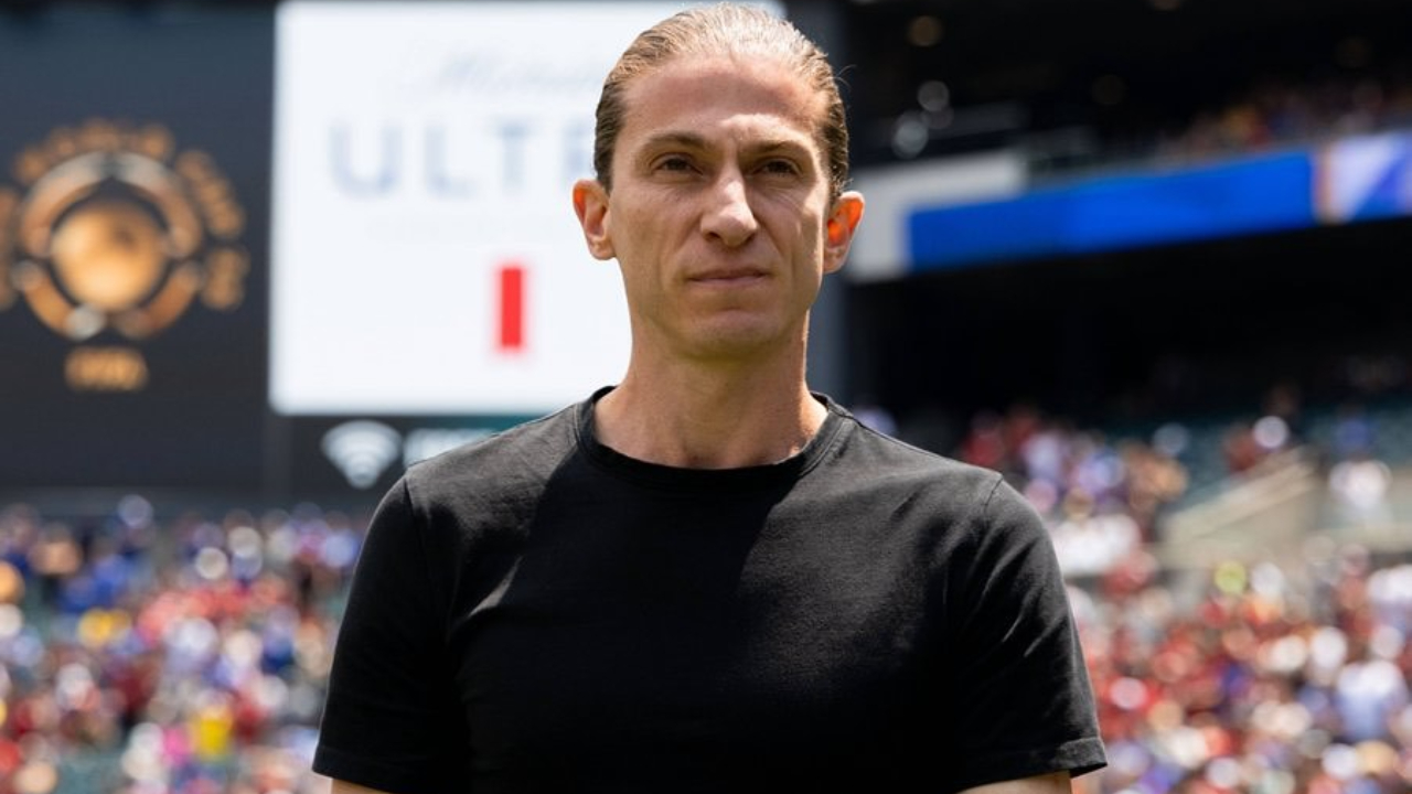 O técnico do Flamengo, Filipe Luís.
