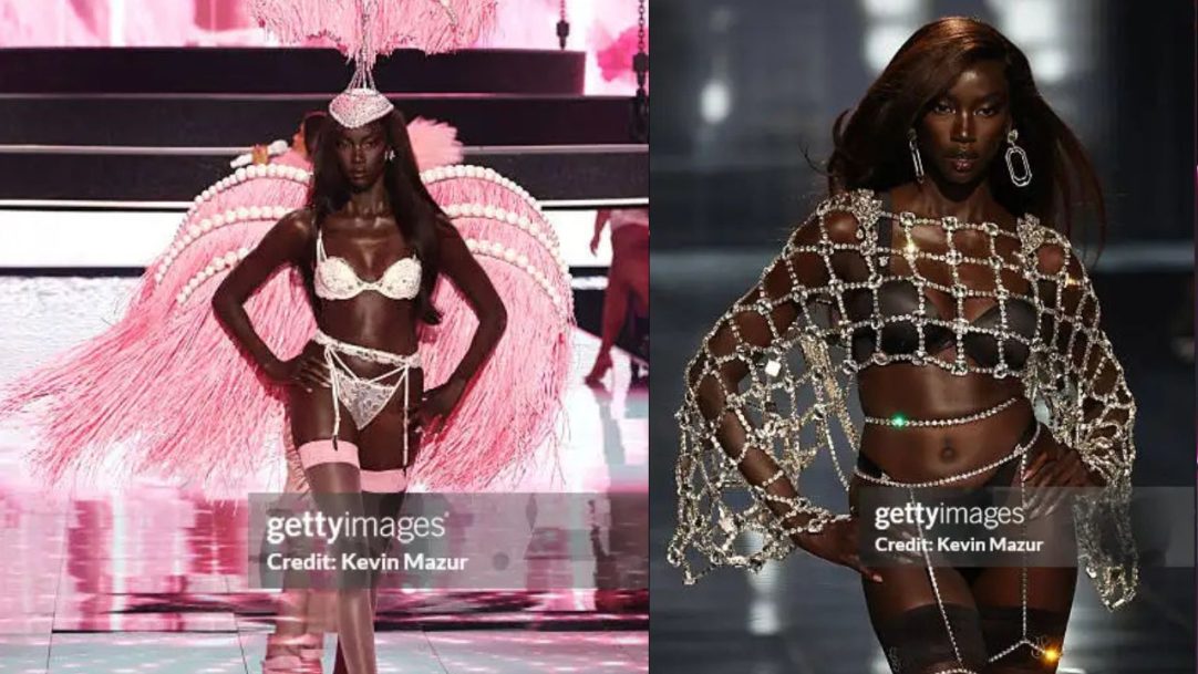 Angel Anok Yai encanta no Victoria’s Secret Fashion Show 2025 e redefine o brilho da passarela