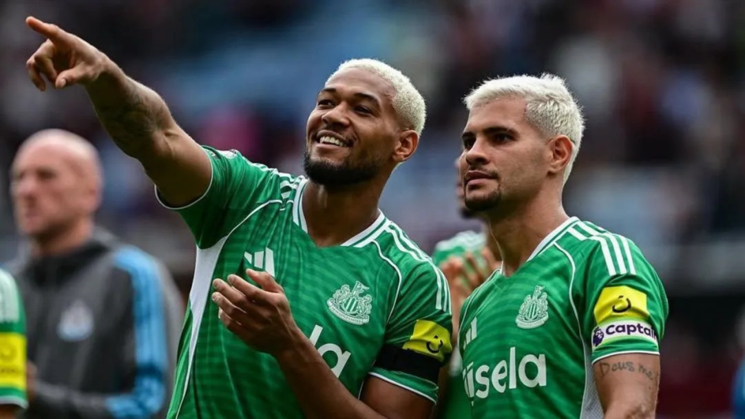 Bruno Guimarães e Joelinton vivem perrengue aéreo a caminho da Seleção Brasileira
