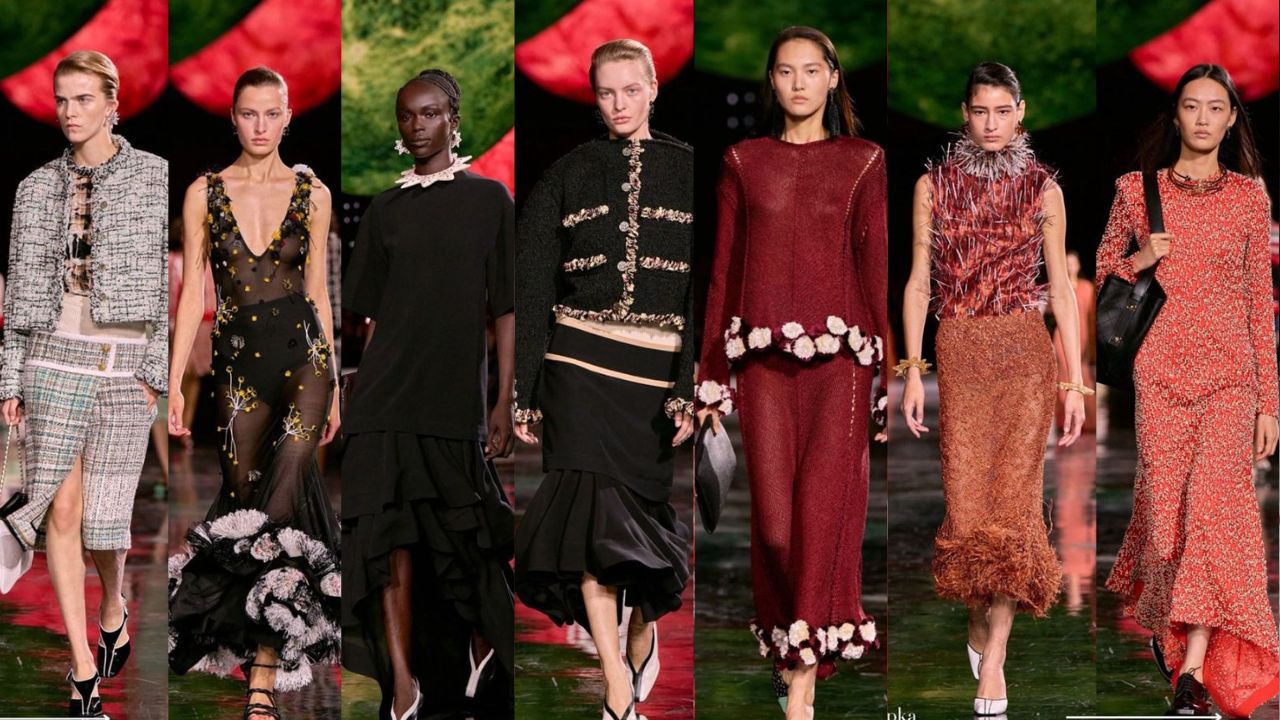 Chanel  estreio em Paris com Matthieu Blazy | Reprodução/Instagram/@aleksandrakapka