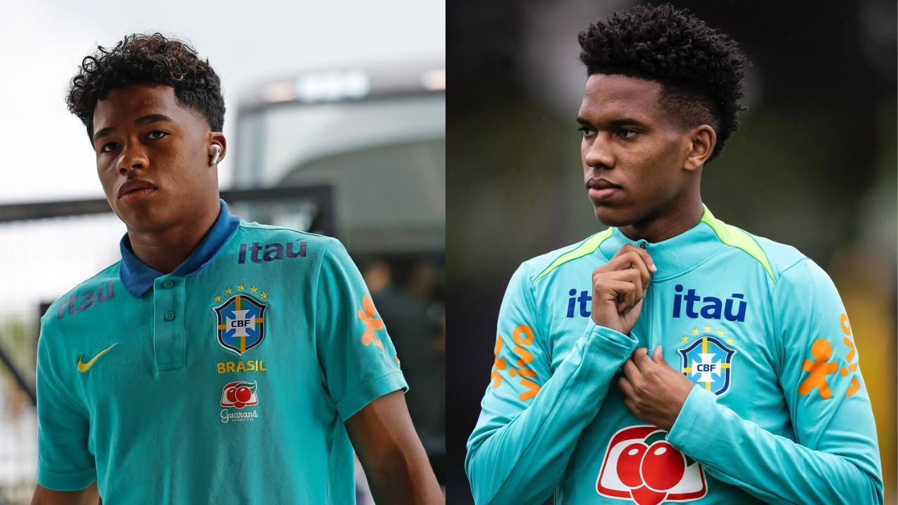 Endrick e Estêvão | Reprodução/Instagram/@endrick/@estevaowilian_