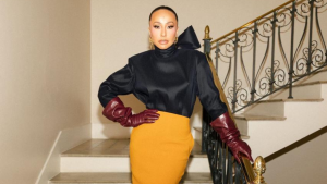 Sabrina Sato apostou em peças da grife Saint Laurent no ‘Domingão’ e chamou atenção ao falar sobre seu passado no Pânico na TV