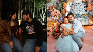 Ana Castela reage com coração à foto de Zé Felipe e Maria Flor