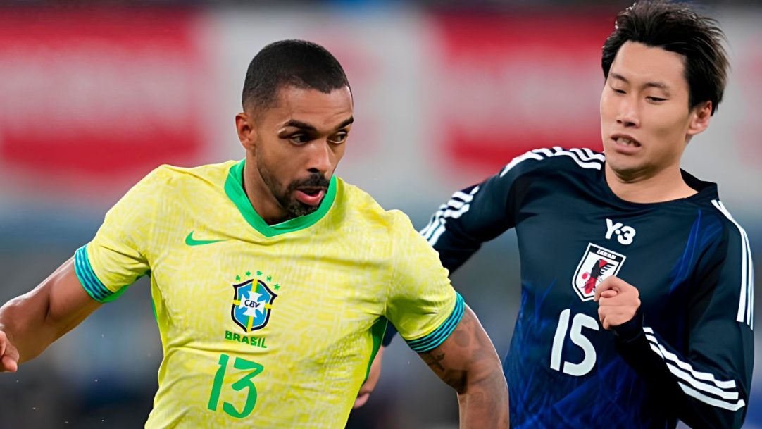 Brasil sofre virada histórica e perde para o Japão em amistoso