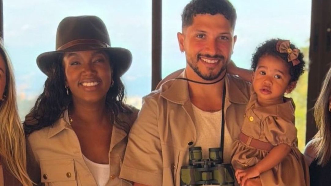 Após separação, IZA e Yuri Lima comemoram juntos o 1º aniversário da filha