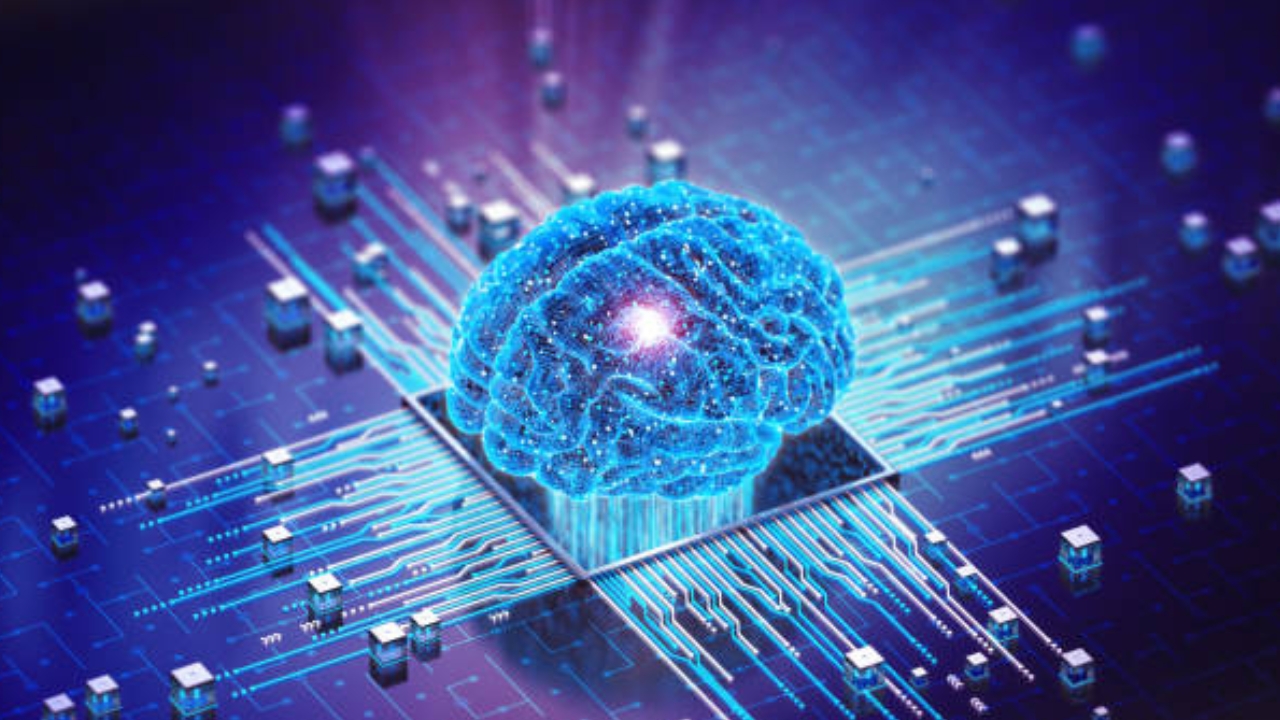 Ilustração digital que representa o conceito de IA cerebral | Foto: reprodução/BlackJack3D/Getty Images Embed