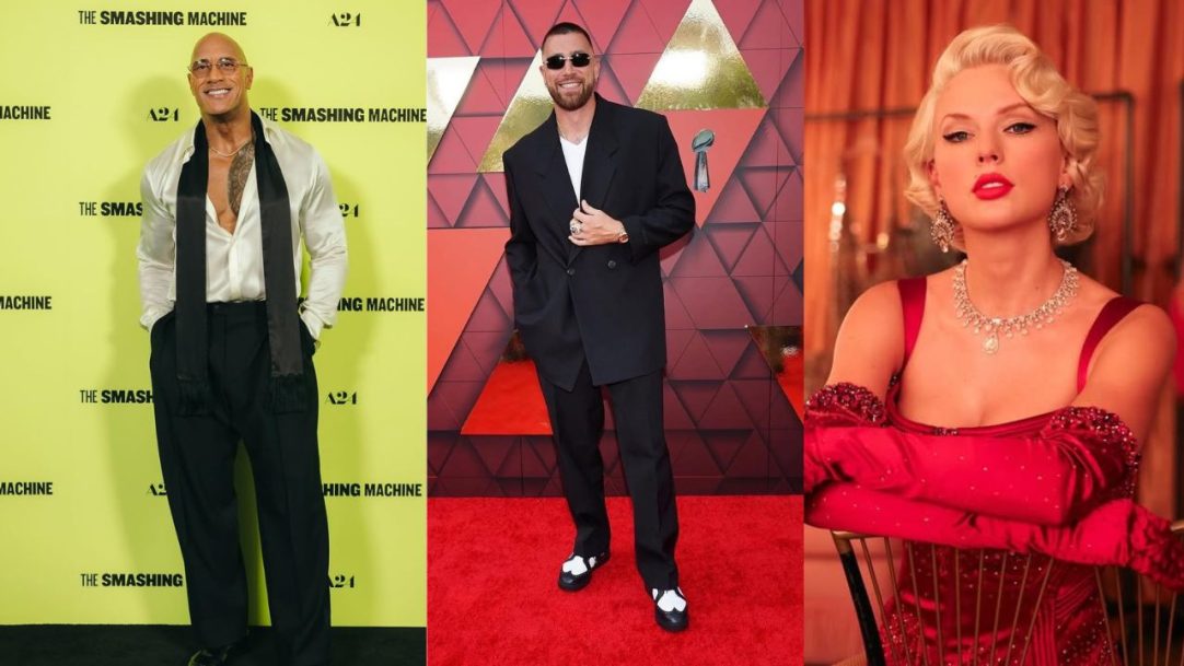 The Rock dá conselhos de paternidade a Travis Kelce sobre filhos com Taylor Swift