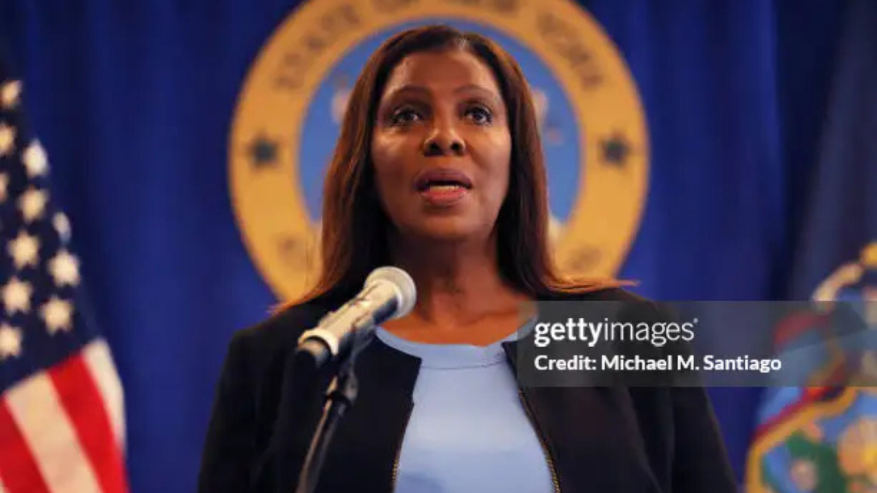 Letitia James | Reprodução/Michael M. Santiago /Getty Imagens Embed