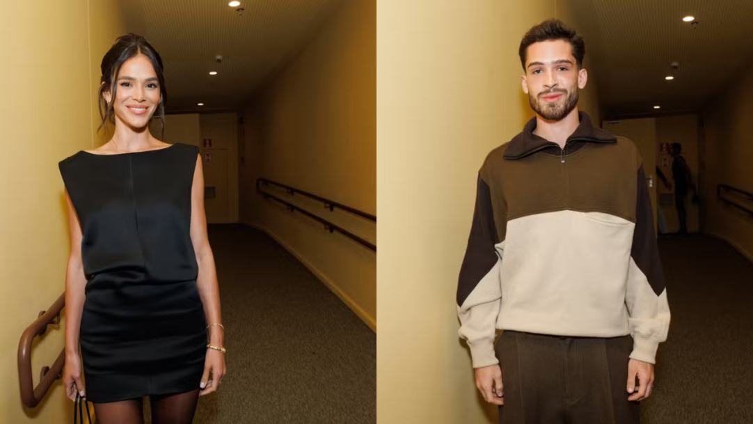 Bruna Marquezine e João Guilherme marcam presença em evento de cinema e levanta rumores