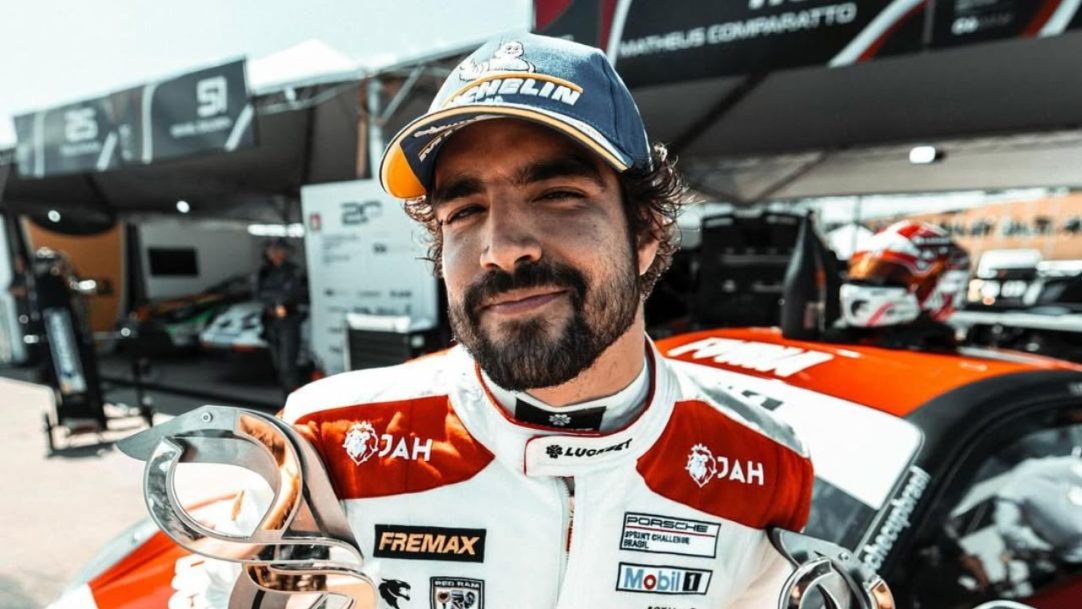 Caio Castro sofre acidente em treino automobilístico no Paraná