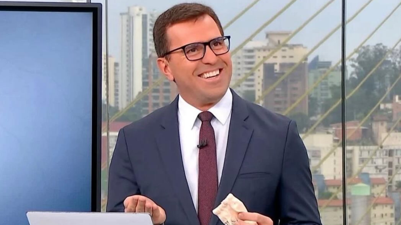 Rodrigo Bocardi no Bom dia SP | Reprodução/Instagram/@rodrigobocardi