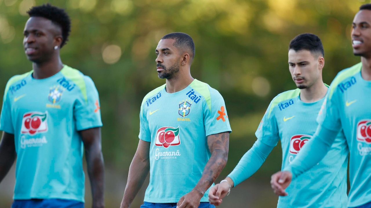 Treino da Seleção Brasileira | Reprodução/Rafael Ribeiro/CBF