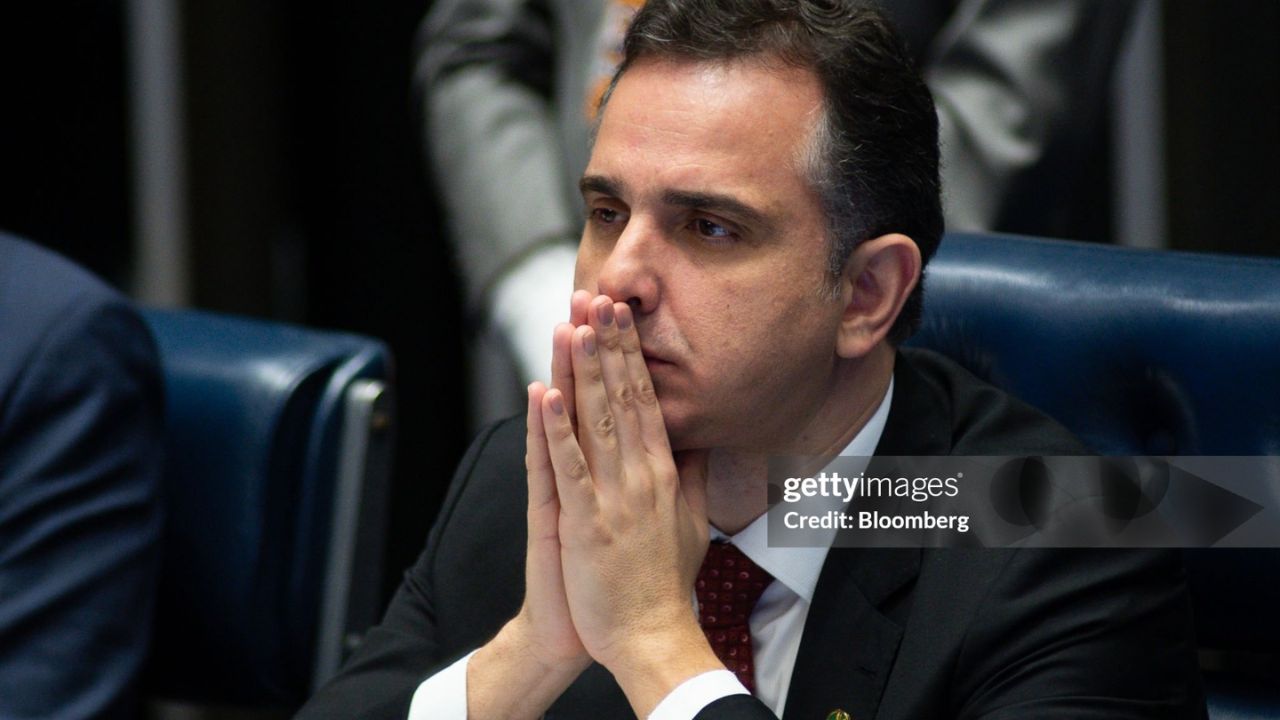 Senador Rodrigo Pacheco | Reprodução/Bloomberg/Getty Images Embed