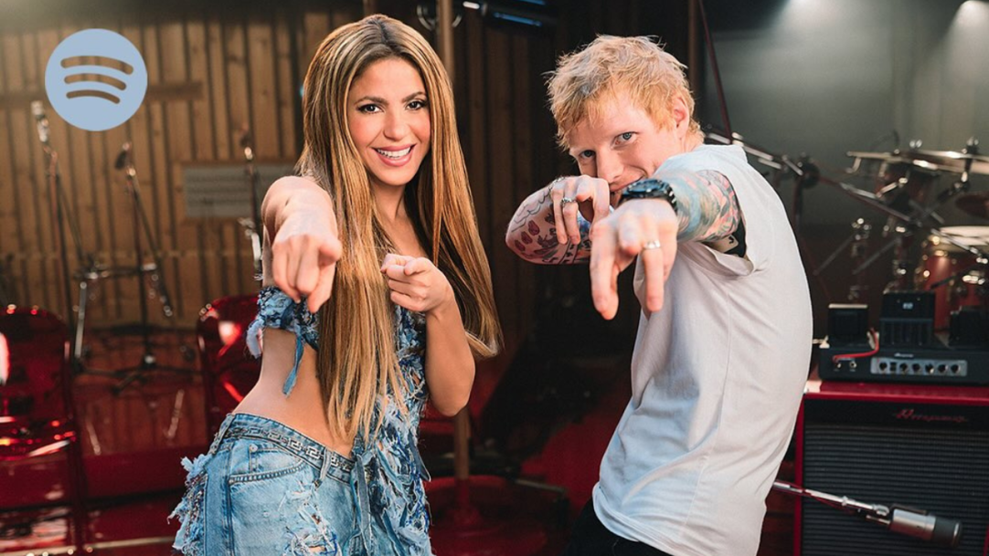 Shakira celebra 20 anos de ”Oral Fixation” com versão junto a Ed Sheeran