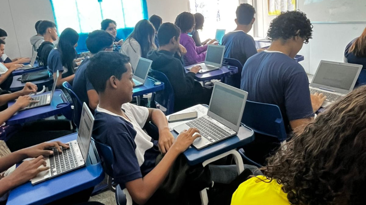 Escola Moranguinho Alfa X em Cuiabá | Reprodução/divulgação