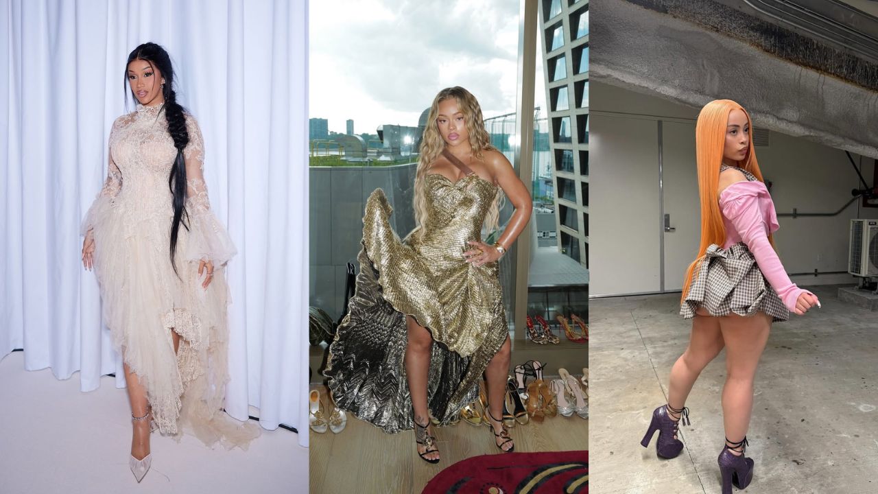 Cardi B, Latto e Ice Spice | Reprodução/Instagram/@IamCardiB/@Latto/@Icespice