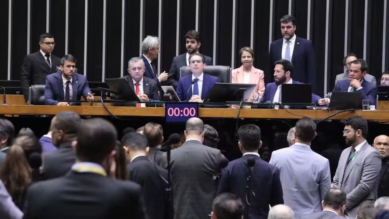 Câmara dos Deputados durante sessão | Reprodução/ Bruno Spada/Câmara dos Deputados 